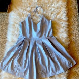 Super Down baby blue mini dress